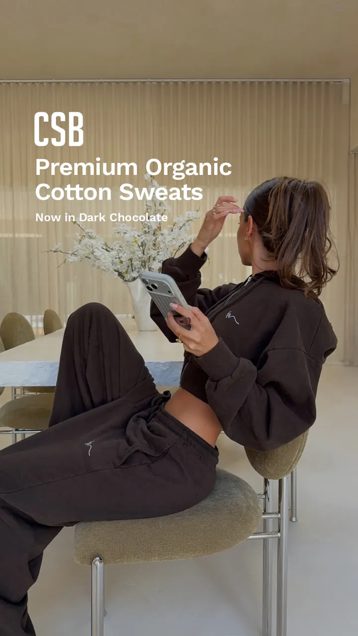 Organic cotton, editorially framed