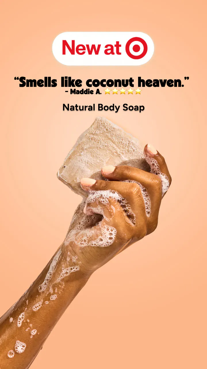 Natural body wash visual
