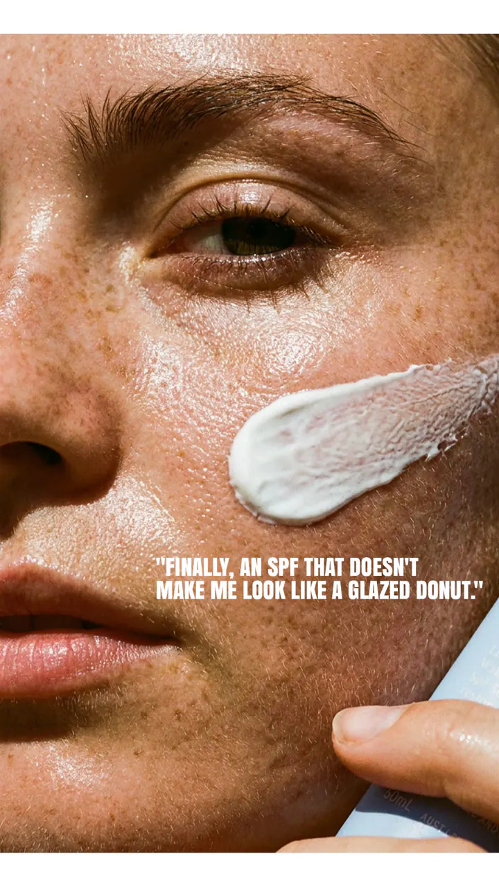 Barrier cream close-up